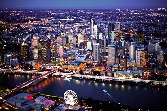 Quang cảnh thành phố Brisbane
