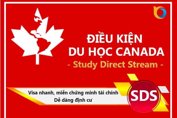 Điều kiện du học Canada chương trình SDS