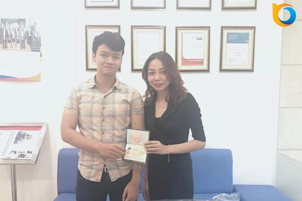 Chúc mừng Nam Phong đã nhận được Visa du học Singapore