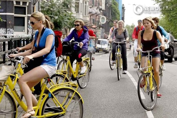 Gần 60% dân số sử dụng xe đạp là phương tiện di chuyển hàng ngày thay thế ôtô