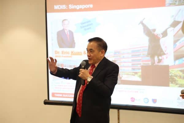 Mr. Eric Kuan – Hiệu trưởng trường MDIS một lần nữa khẳng định những ưu điểm và lợi thế của trường MDIS