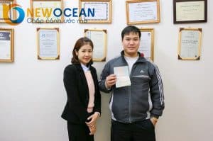 Chúc mừng Phạm Đức Toàn nhận Visa du học Trung Quốc