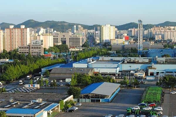Thành phố hiện đại Incheon