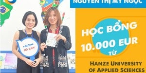 Combo học bổng và Visa du học Hà Lan dành cho Nguyễn Thị Mỹ Ngọc