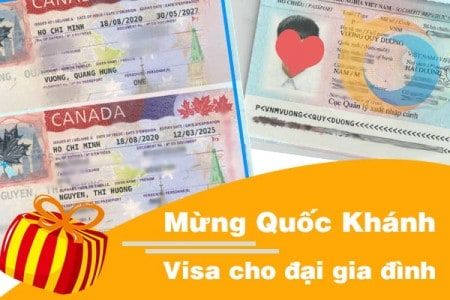Mừng Quốc Khánh – Visa cho cả gia đình