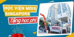 Học viện MDIS Singapore tặng học phí năm học 2021