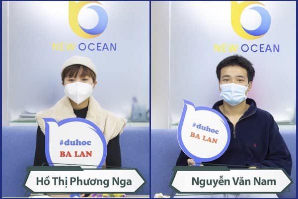 Visa du học Ba Lan Hà Thị Phương Nga và Nguyễn Văn Nam