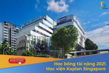 Học bổng tài năng 2021 từ Học viện KapLan Singapore