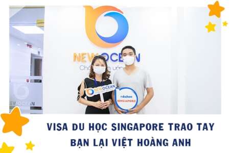 Visa du học Singapore bạn Lại Việt Hoàng Anh