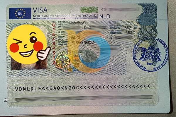 Visa du học Hà Lan Lê Bảo Ngọc