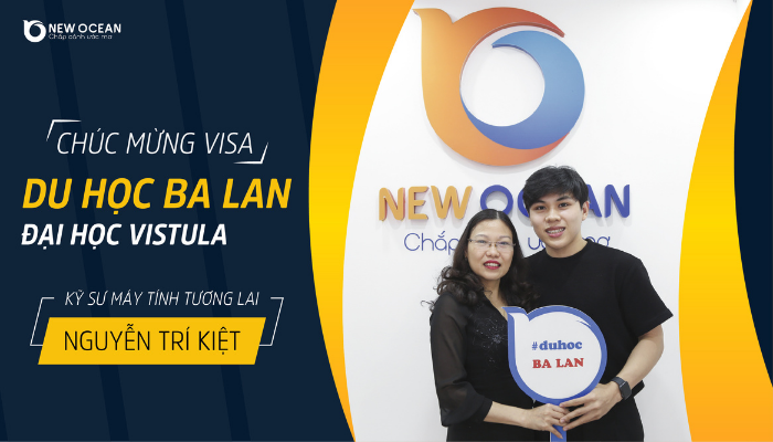 chúc mừng visa du học Ba Lan Nguyễn Trí Kiệt