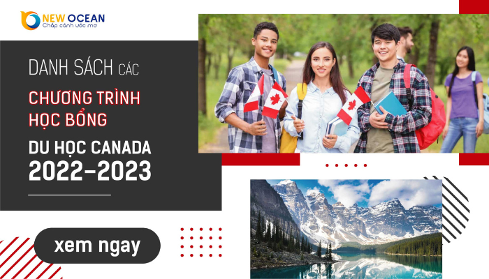Học bổng du học Canada 2022 - 2023
