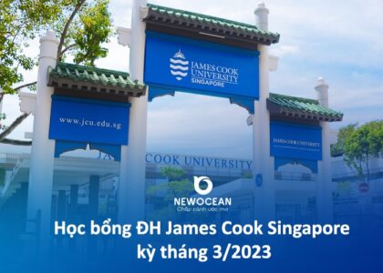 Học bổng ĐH James Cook Singapore kỳ tháng 3/2023