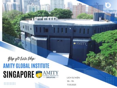Gặp gỡ Học viện Amity Singapore ngay tháng 3 năm 2023
