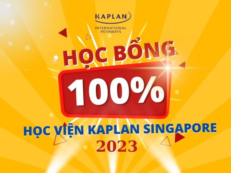 Học bổng Kaplan 100% năm 2023