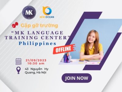 Gặp gỡ trường Anh ngữ MK Language Training Center Inc, Philippines