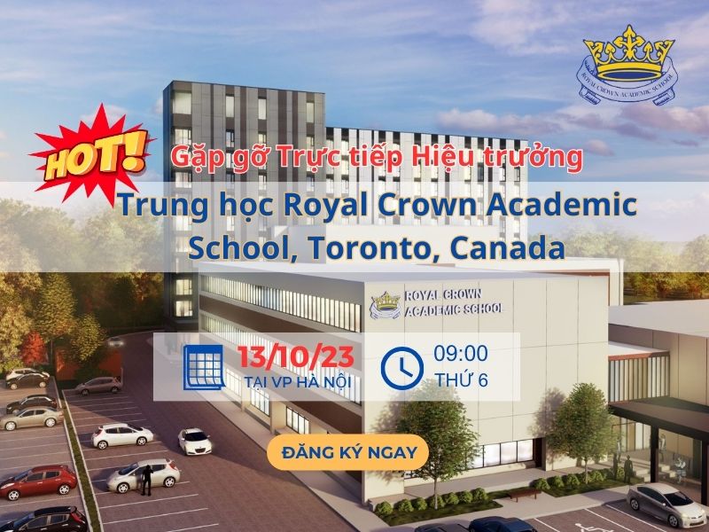 Gap go Truc Tiep truong Royal Crown Academic Canada