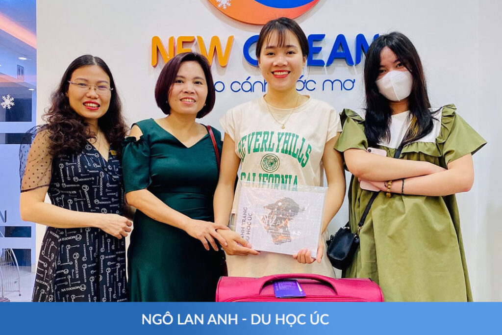 Ngô Lan Anh, Du học Úc thành công