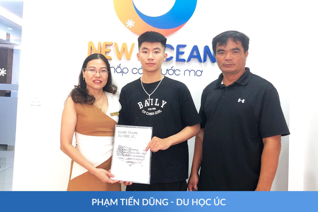 Phạm tiến Dũng, Du học Úc thành công