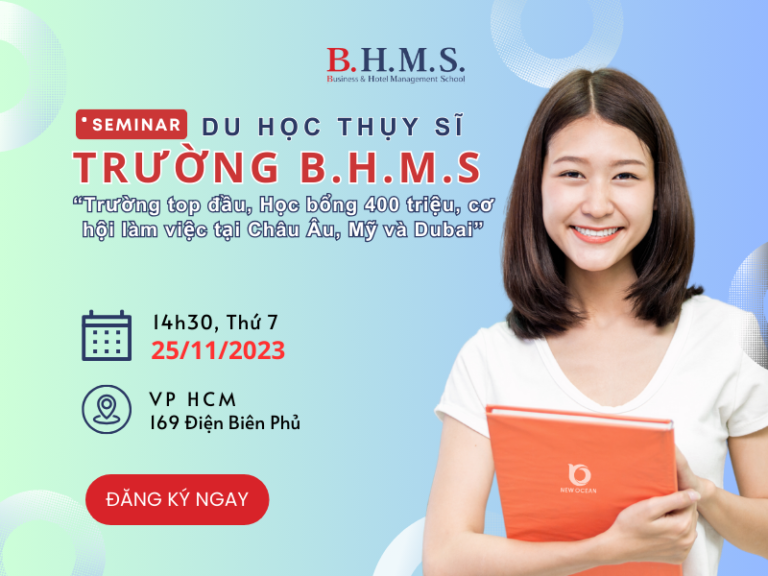 Hoi thao Du hoc Truong BHMS