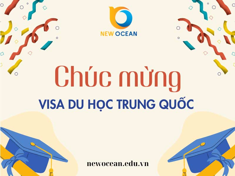 Bão visa du học Trung Quốc đổ bộ New Ocean