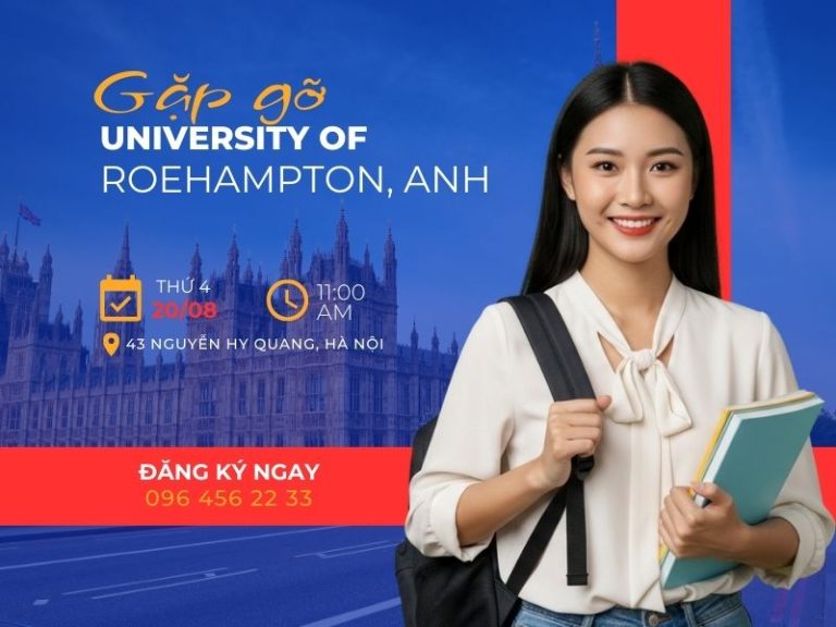 Gap go Dai hoc Roehampton Anh Quoc