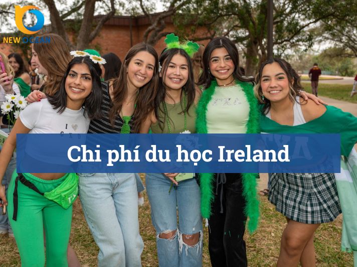 Chi phí du học Ireland: Tổng hợp các khoản phí chi tiết đầy đủ nhất