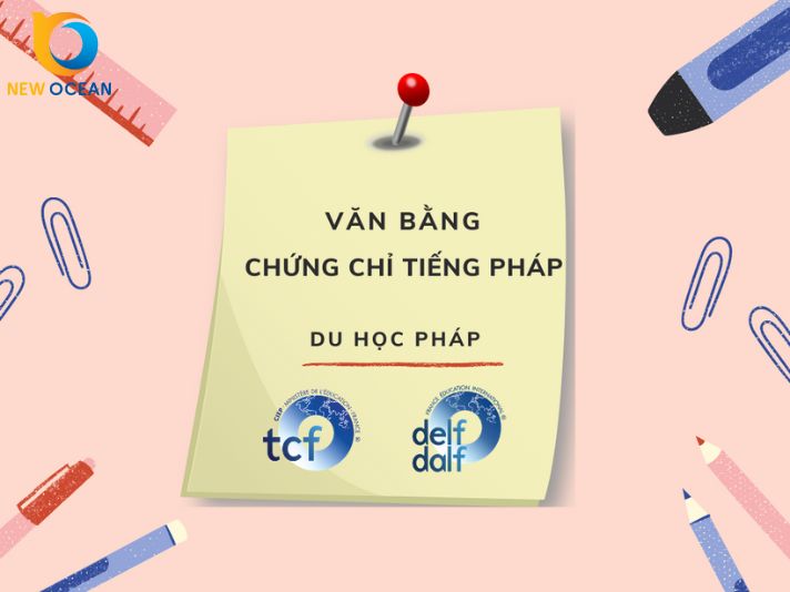 Chứng chỉ tiếng Pháp hoặc các chứng chỉ ngôn ngữ liên quan