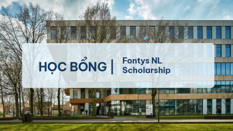 Học bổng Fontys NL Scholarship