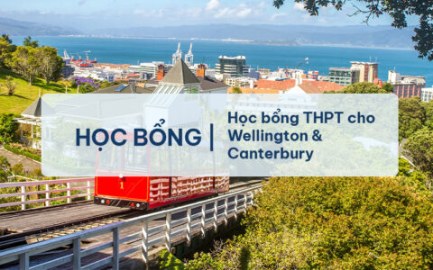 Học bổng THPT tại Wellington và Canterbury New Zealand