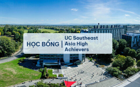 Học bổng University of Canterbury Southeast Asia High Achievers