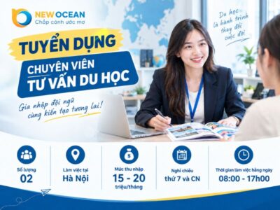 Tuyen dung Chuyen vien Tu van Du hoc