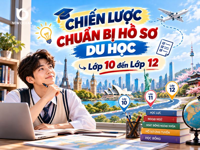 Chuẩn bị hồ sơ Du học từ lớp 10