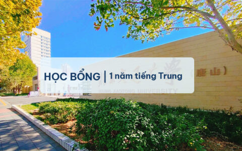Học bổng 1 năm tiếng Trung